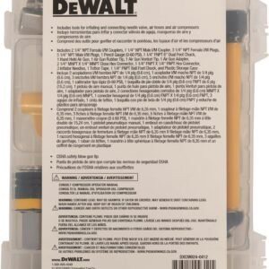 DEWALT 25pc Industrial Coupler & Plug Kit (DXCM024-0412) 8 DEWALT 25pc Industrial Coupler & Plug Kit (DXCM024-0412) - Image 4
