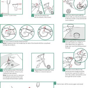 Herb’n Ninja Cone Loader for 1¼, King Size, and Large Cones | Easy Pre Roll Packing Tool with Funnel and Shovel | Fast, Clean, and Efficient Cone Filling Accessory (Pink) 17 Herb’n Ninja Cone Loader for 1¼, King Size, and Large Cones | Easy Pre Roll Packing Tool with Funnel and Shovel | Fast, Clean, and Efficient Cone Filling Accessory (Pink) - Image 7