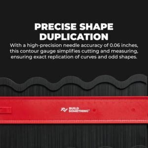 Contour Gauge 10" & 5" - Adjustable Profile Gauges for Flooring, Siding, Tile & More - Premium Carpentry Tools - 2 Pack - Image 6