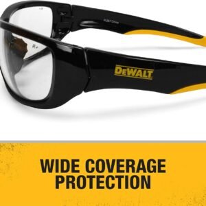 Dewalt Dominator Safety Glasses Dpg94 Unisex Adult Non Slip Polarized Mirrored Rubber Full Rim - Image 6