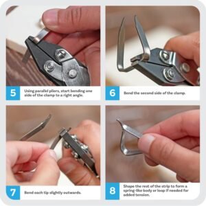 The Beadsmith Titanium Soldering Strips – Forms Clamps to Hold Metal Parts Securely During Soldering, Heat-Resistant & Bendable, for Jewelry Making & Metalwork (Pack of 10) 13 The Beadsmith Titanium Soldering Strips – Forms Clamps to Hold Metal Parts Securely During Soldering, Heat-Resistant & Bendable, for Jewelry Making & Metalwork (Pack of 10) - Image 5