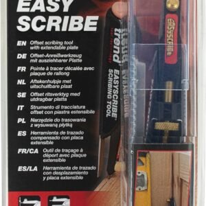 Trend EasyScribe Scribing Tool, Accurate Scribing Solution for Carpenters, Joiners, Tilers, Kitchen & Shop Fitters, E/SCRIBE, Black 17 Trend EasyScribe Scribing Tool, Accurate Scribing Solution for Carpenters, Joiners, Tilers, Kitchen & Shop Fitters, E/SCRIBE, Black - Image 6