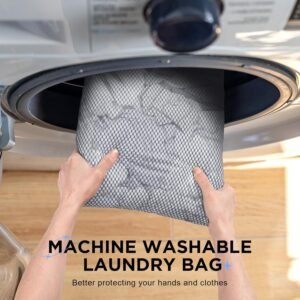 10 Set Compression Packing Cubes for Travel Essentials,Compressible Expandable Packing Cubes for Suitcase,OlarHike Luggage Organizer Bags for Travel,Handy Helper for Organizing Clothes(Gray) - Image 5