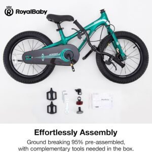 RoyalBaby Magnesium Kids Bike Lightweight Alloy Children Sport Bicycle 14/16/18 Inch Wheel for Boys Girls Ages 3+ Years 17 RoyalBaby Magnesium Kids Bike Lightweight Alloy Children Sport Bicycle 14/16/18 Inch Wheel for Boys Girls Ages 3+ Years - Image 8