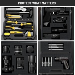 4 PCS 16x12x2 Inch Pick and Pluck Foam Inserts for Cases - Professional-Grade Tool, Game Box & Drawer Organizer 15 4 PCS 16x12x2 Inch Pick and Pluck Foam Inserts for Cases - Professional-Grade Tool, Game Box & Drawer Organizer - Image 7