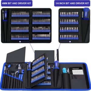 STREBITO Precision Screwdriver Set 191-Piece Multi-Bit Screwdriver 1/4 Inch Nut Driver Home Improvement Tool Electronic Repair Kit for Computer, iPhone, Laptop, PC, Cell Phone, PS4, Xbox, Nintendo 15 STREBITO Precision Screwdriver Set 191-Piece Multi-Bit Screwdriver 1/4 Inch Nut Driver Home Improvement Tool Electronic Repair Kit for Computer, iPhone, Laptop, PC, Cell Phone, PS4, Xbox, Nintendo - Image 6