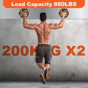 2 Pack 8" Glass Suction Cups with Pressure Gauge – Heavy Duty Vacuum Suction Cups for Lifting Large Glass, Tiles, and Windshields – 880 lbs Max Load, Powerful Industrial Lifter Tool with Carrying Case - Image 6