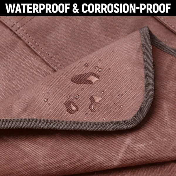 Woodworking Apron for Men, Shop Apron 20 oz Canvas Work Apron with 9 Tool Pockets, Heavy Duty Wood Working Workshop Bib Apron for Carpenter Woodworker Blacksmith, Men Gift, Adjustable to S- 3XL, Brown 4 81epdd35fzL. AC SL1500