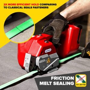 IDL Packaging Transpak H-46B-34 Battery-Powered Premium Industrial Strapping Tool for 3/4" Polyester (PET) and Polypropylene (PP) Strapping - High-Speed Packaging Strapping Machine 14 IDL Packaging Transpak H-46B-34 Battery-Powered Premium Industrial Strapping Tool for 3/4" Polyester (PET) and Polypropylene (PP) Strapping - High-Speed Packaging Strapping Machine - Image 6