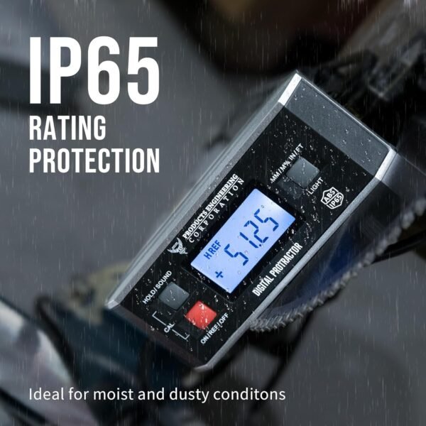 Digital Inclinometer, 360° Protractor Angle Finder Level, Magnetic V-Groove Base Protractor with Large Backlit LCD Display, High-Precision Meter Tool for Machining, Woodworking & Construction 6 81rV+jObusL. SL1500