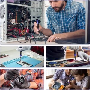 STREBITO Precision Screwdriver Set 191-Piece Multi-Bit Screwdriver 1/4 Inch Nut Driver Home Improvement Tool Electronic Repair Kit for Computer, iPhone, Laptop, PC, Cell Phone, PS4, Xbox, Nintendo 17 STREBITO Precision Screwdriver Set 191-Piece Multi-Bit Screwdriver 1/4 Inch Nut Driver Home Improvement Tool Electronic Repair Kit for Computer, iPhone, Laptop, PC, Cell Phone, PS4, Xbox, Nintendo - Image 8