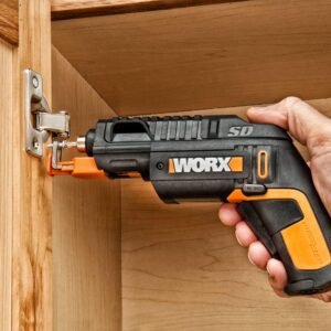 Worx 4V Electric Screwdriver, Rechargeable Cordless Power Screwdriver Set with 6 Bits, Screw Holder, Charger - WX255L - Image 9