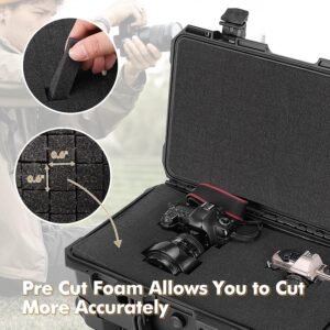 6Pcs Pick and Pluck Foam Large Size Apart Foam Insert Pre-Cubed Pick Padding Polyethylene Sheets for Crafts Toolboxes Storage Drawer 15.74 * 11.82 IN 14 6Pcs Pick and Pluck Foam Large Size Apart Foam Insert Pre-Cubed Pick Padding Polyethylene Sheets for Crafts Toolboxes Storage Drawer 15.74 * 11.82 IN - Image 6