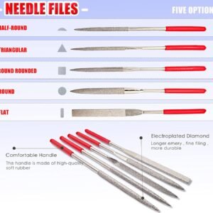 20 Pcs | HOPLEX Model Tools Kit 20 in 1 Adults Hobby Building Tools Set Basic Tools with Nippers Tweezers Needle Files Polishing Bars for Car Airplane Model Building Repairing and Fixing 12 20 Pcs | HOPLEX Model Tools Kit 20 in 1 Adults Hobby Building Tools Set Basic Tools with Nippers Tweezers Needle Files Polishing Bars for Car Airplane Model Building Repairing and Fixing - Image 4