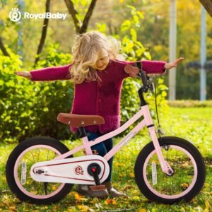 RoyalBaby Kids Bike, Terra EZ Balance to Pedal Convertable Bicycle, 14 16 18 Inch Easy Learn Balancing to Biking Boys Girls Ages 3-9 Years Beginners - Image 5