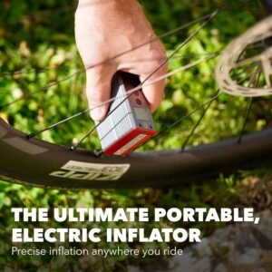 SILCA ELETTRICO Mini Electric Bike Pump - Digital Bicycle Tire Pump with Auto Shut-Off, USB-C Rechargeable, Ultra-Light & TSA-Compliant for Travel - Universal Compatibility - Image 3