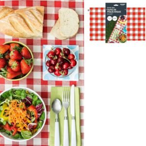 JET LAG VO1454 Picnic Mat 150 x 130 cm for Leisure Accessories Travel Equipment Textile Polyester 150.00 x 130.00 x 0.30 cm - Image 4