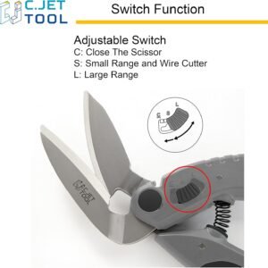 10" Heavy Duty Scissors - Carpet Cutter, Industrial Multipurpose for Cardboard, Leather, Pruning, Gardening - Professional Soft Grip Stainless Steel (Black) - Image 5