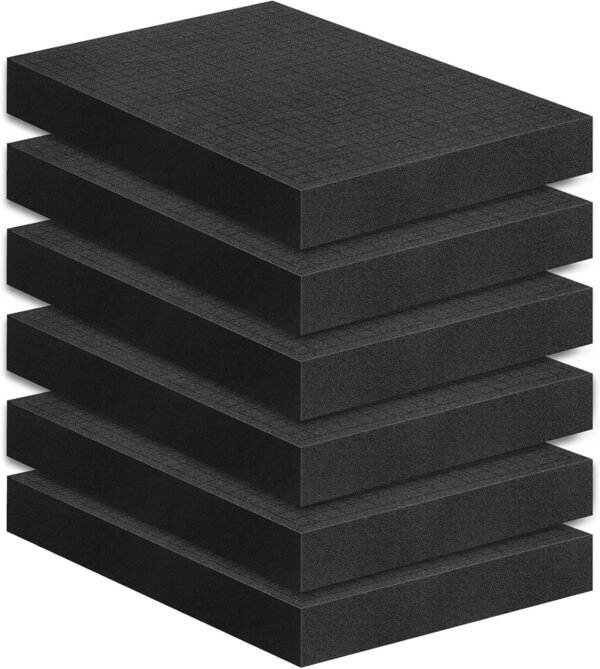 6Pcs Pick and Pluck Foam Large Size Apart Foam Insert Pre-Cubed Pick Padding Polyethylene Sheets for Crafts Toolboxes Storage Drawer 15.74 * 11.82 IN 2 81zqxSAtZ8L. AC SL1500