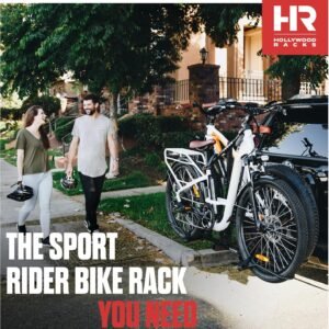 Hollywood Racks Sport Rider 2" Hitch Bike Rack, Carries 2 Bikes up to 80 lbs Each for Standard, Fat Tire and Electric Bicycles - Heavy Duty, Foldable Ebike Rack for Car, Truck, and SUV - Image 8
