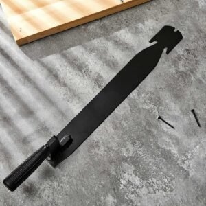 Shingle Slaters Ripper, Steel Roof Ripper Shingle Remover Slate Puller Rip Slate Slating Nail Remover for Slaters Roofers Roofing(Black,18 Inch) - Image 8
