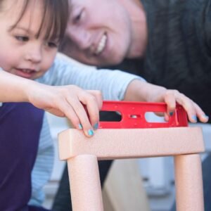 Educational Toys Building Toys - Plastic Tools - Kid Toys STEM Toys for Boys and Girls - Real Tool Bag Construction Toys Arts and Crafts Foam Wood Pretend Play Creative Toys Kids Tool Set - Image 9