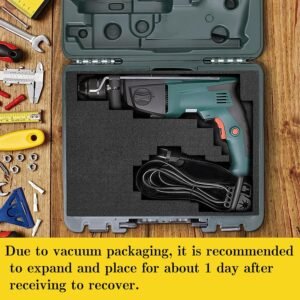 DECOHS 4 PCS Pick Apart Foam Insert- 2 Size Pick and Pluck Foam- Pluck Pre Cube Sheet Foams with Bottom Use for Board Game Box Cases Storage Drawer (Length 12 Inch) 14 DECOHS 4 PCS Pick Apart Foam Insert- 2 Size Pick and Pluck Foam- Pluck Pre Cube Sheet Foams with Bottom Use for Board Game Box Cases Storage Drawer (Length 12 Inch) - Image 7