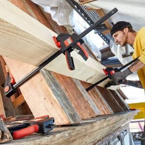 BESSEY EHK SERIES - 600 lb Clamping Force - 18 in - EHKXL18 Trigger Clamp Set - 3.625 in. Throat Depth - Wood Clamps, Tools, & Equipment for Woodworking, Carpentry, Home Improvement, DIY 13 BESSEY EHK SERIES - 600 lb Clamping Force - 18 in - EHKXL18 Trigger Clamp Set - 3.625 in. Throat Depth - Wood Clamps, Tools, & Equipment for Woodworking, Carpentry, Home Improvement, DIY - Image 5