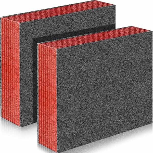 Frienda 2 Pcs Polyethylene Foam Sheet Polyethylene Insert Cuttable Packing Block Foam Padding for Toolbox Storage and Crafts (12" X 10" X 3.15,Red and Black) 2 91LaChBjJkL. AC SL1500