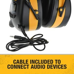 DeWalt DPG15 Industrial Safety Electronic Hearing Muff - Image 7