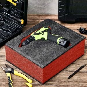 Frienda 2 Pcs Polyethylene Foam Sheet Polyethylene Insert Cuttable Packing Block Foam Padding for Toolbox Storage and Crafts (12" X 10" X 3.15,Red and Black) 16 Frienda 2 Pcs Polyethylene Foam Sheet Polyethylene Insert Cuttable Packing Block Foam Padding for Toolbox Storage and Crafts (12" X 10" X 3.15,Red and Black) - Image 8