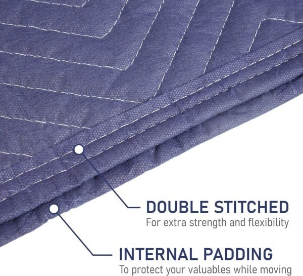 Olympia Tools 4-Pack Heavy Duty Padded Moving Blanket, 72 x 80 in, Packing Blankets for Moving 4 91kqSY8qmxL. AC SL1500