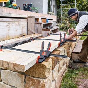 BESSEY EHK SERIES - 600 lb Clamping Force - 18 in - EHKXL18 Trigger Clamp Set - 3.625 in. Throat Depth - Wood Clamps, Tools, & Equipment for Woodworking, Carpentry, Home Improvement, DIY 15 BESSEY EHK SERIES - 600 lb Clamping Force - 18 in - EHKXL18 Trigger Clamp Set - 3.625 in. Throat Depth - Wood Clamps, Tools, & Equipment for Woodworking, Carpentry, Home Improvement, DIY - Image 7