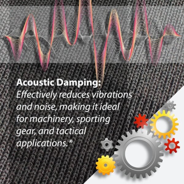 UHMWPE Ultra-High Molecular Weight Polyethylene Woven Fabric 330gsm Cut Resistant Abbrasion Protection High Strength (Black, 36 inches x 57 inches) 5 91lbGx6vUjL. AC SL1500