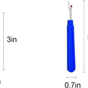 Tutuxio 518pcs Sewing Tools Kit, 10pcs Professional Tailor's Chalk, 1pc Sliding Gauge, 4pcs Seam Ripper with 500pcs Quilting Sewing Pins, 2pcs Snip Scissor, 1pc Soft Ruler - Image 4