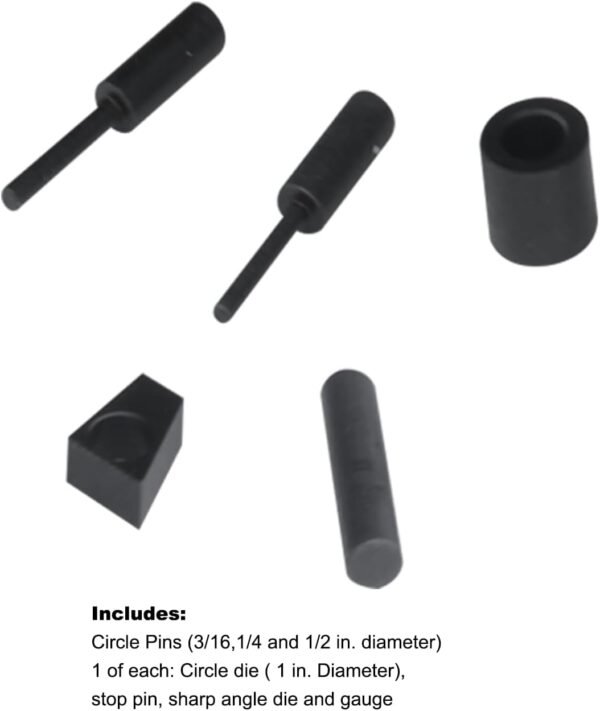 KAKA INDUSTRIAL Mini Universal Bender MUB-1 | Hardened Steel Wire and Flat Metal Bender | 5/16 inch Rod, 1x1/8 inch Flat 9 518ZLN RjIL. AC SL1500