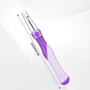 Needle and Thread Seam Ripper, Rippers for Sewing and Thread,Remover Stitch Tool for Hand Sewing, Knitting, Cross Stitching, Embroidery and Thread Removal (Purple) - Image 3