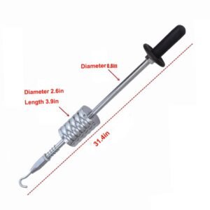 Manhole Cover Lifting Tool, 31-Inch Reverse Hammer,Manhole Cover Lifter, High Carbon Steel Manhole Cover Opener for Home & Industrial Use.（Functionality Patent has Been Applied for） - Image 7