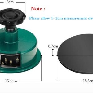 Fabric Sampler Cutter, High Precision 100 Sqcm Round Cloth Sample Disk Cutter, Fabric Weight Cutter,Textile Fabric GSM Sampling for Cloth Device Weight Instrument Sampler Paper Cutting (Green) 10 Fabric Sampler Cutter, High Precision 100 Sqcm Round Cloth Sample Disk Cutter, Fabric Weight Cutter,Textile Fabric GSM Sampling for Cloth Device Weight Instrument Sampler Paper Cutting (Green) - Image 3