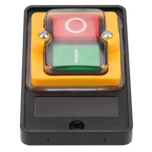 AC220V/380V 10A ON Off Pushbutton Switch, Self Locking and Automatic Reset Control for Mechanical Equipment, Textile Machinery, Great Water Proof Performance - Image 8