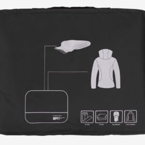 Packing Cubes Set Travel Luggage Organizers Suitcase Lightweight Accessories Black 12 Packing Cubes Set Travel Luggage Organizers Suitcase Lightweight Accessories Black - Image 5