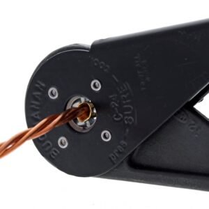 IDEAL INDUSTRIES INC. C24 Four-Way Crimp Tool – Spring Loaded, Fingertip Adjustment Wire Crimper for Two Connector Sizes - Image 8