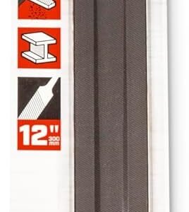 Nicholson 12"" Mill Single Cut Bastard File - Carded - 21842NN", multi - Image 3