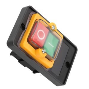 AC220V/380V 10A ON Off Pushbutton Switch, Self Locking and Automatic Reset Control for Mechanical Equipment, Textile Machinery, Great Water Proof Performance - Image 10