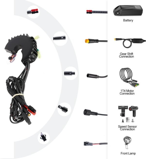 BAFANG 48V 1000W 30A BBSHD BBS BBS03B Controller Electric Bike Controller Accessories for Mid Drive Crank Engine Kits 4 61Dp4 51d8L. AC SL1500