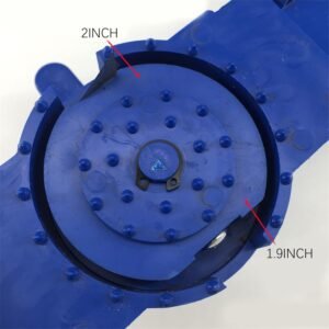 Rotary Curtain Puncher 1.9-2Inch, Adjustable Fabric Grommet Tool Kit Roman Ring Eyelet Installation Setter, Manual Hole Punch Cutter - Image 6