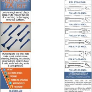 Bojo Tools - Scraper 7-Tool F1 Kit - Heavy Duty - Image 10