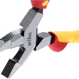 Wiha 32968 3 Piece Insulated Industrial Grip Pliers and Cutters Set, Red 17 Wiha 32968 3 Piece Insulated Industrial Grip Pliers and Cutters Set, Red - Image 6