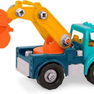 Battat – Classic Construction Toy – Pretend Play Tools – Toddler Trucks – Dexterity Building Toy – 3+ Years– Take – Apart Crane - Image 9
