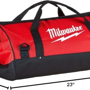 Milwaukee 902033036 23x12x12 Canvas Tool Bag W/Strap - Image 4